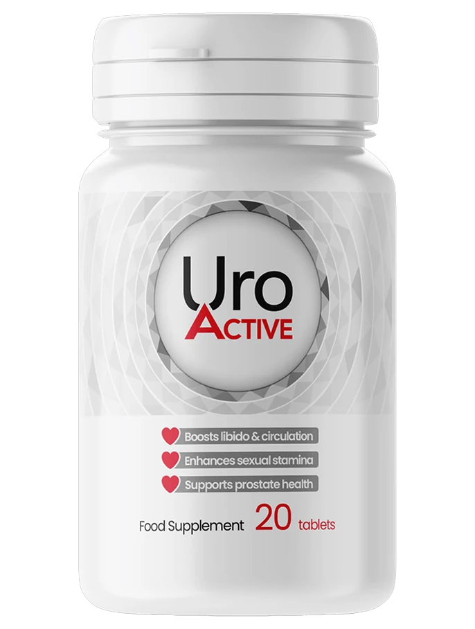 Słoik Uro Active — suplement diety, 20 tabletek